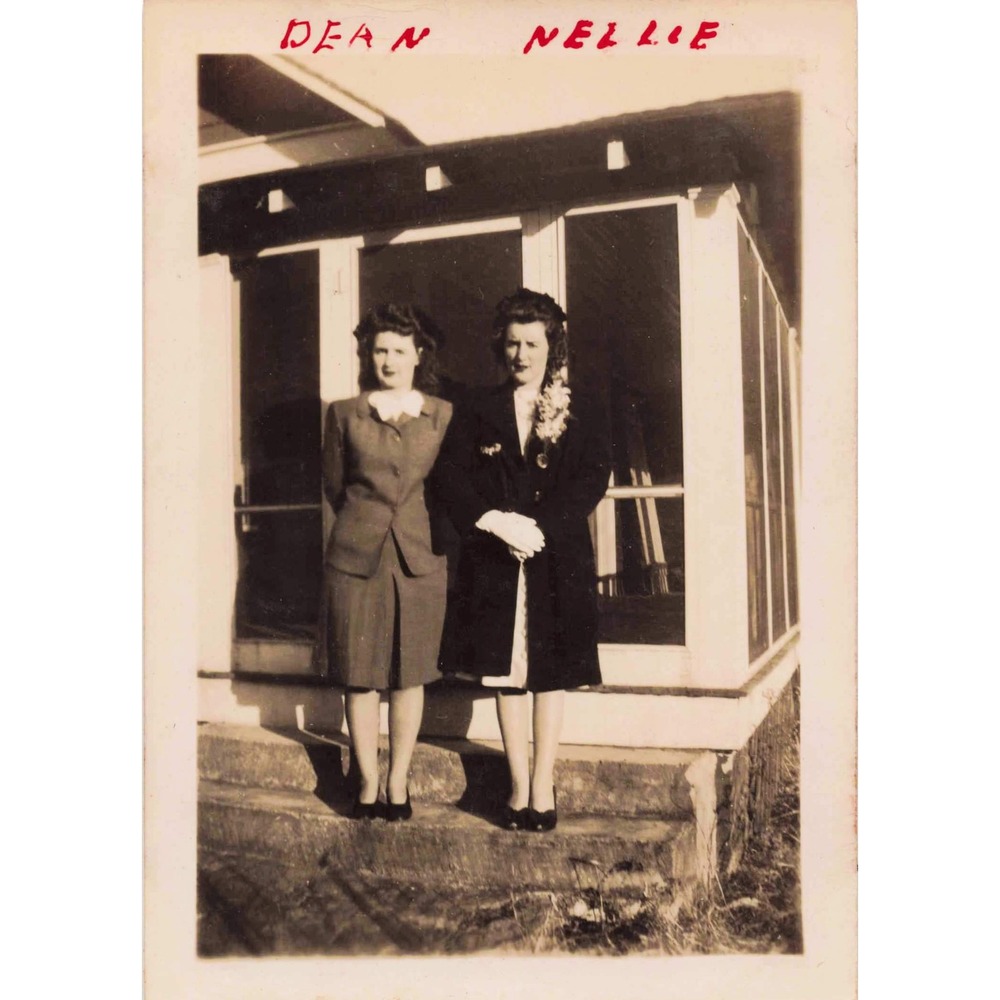 Vintage 1943-45 Personal Photo Lot of 5 - People from Eufaula, Alabama - Picture 7 of 10